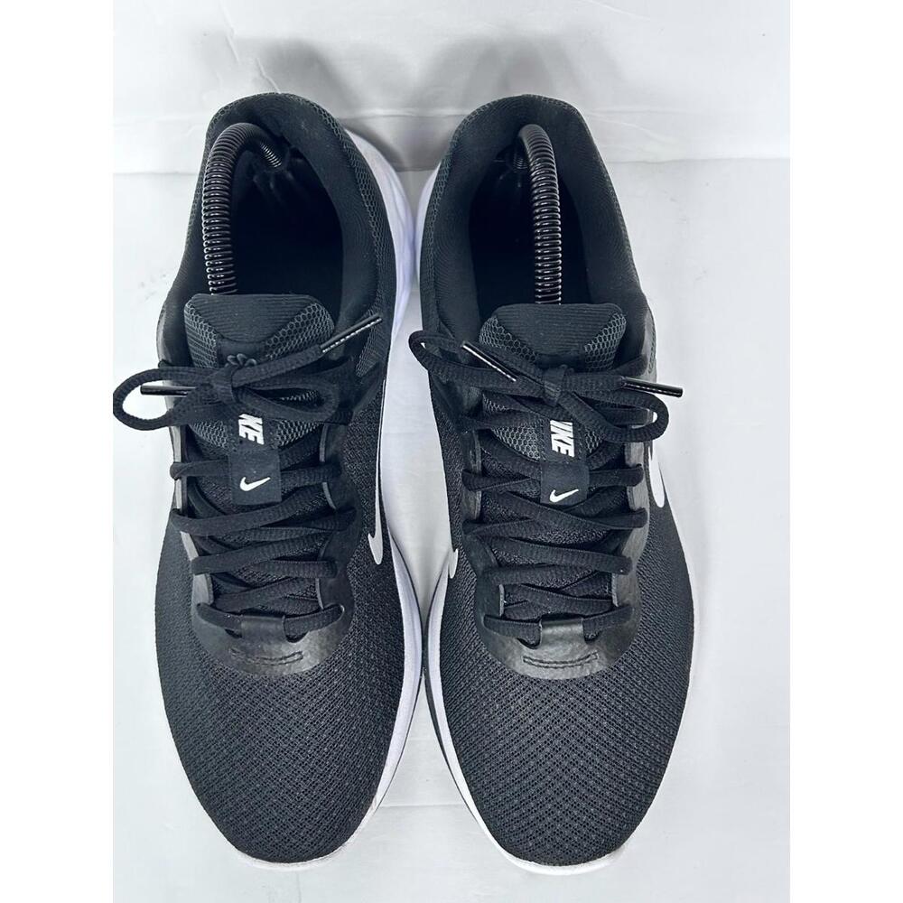 Nike Revolution 6 Womens Running Sneaker Shoe 10 Black White Lace-Up DC3729-003 - Picture 7 of 14